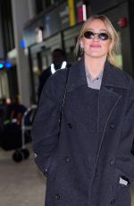 HILARY DUFF at Newark Liberty International Airport in New York City 01/28/2026
