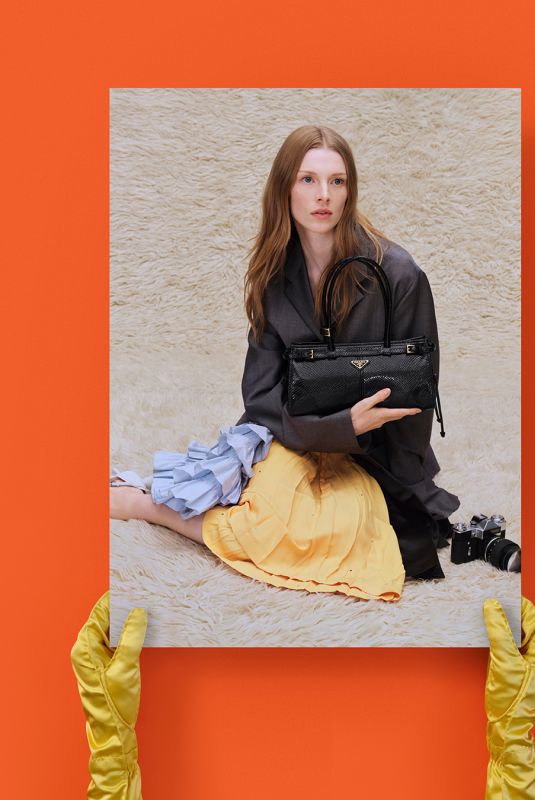 HUNTER SCHAFER for Prada Spring 2026 Campaign