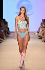 JAYDE POLLARD Walks in Oceanus x Sojos Show at Miami Swim Week in Miami Beach 06/01/2025