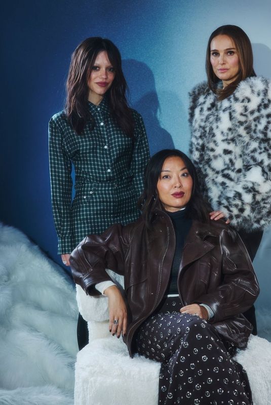 JENNA ORTEGA, NATALIE PORTMAN and CATHY YAN for Los Angeles Times at Sundance Film Festival, January 2026