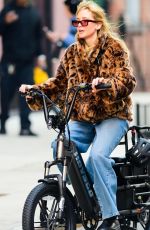 JENNIFER LAWRENCE Out for a Bike Ride in New York City 01/13/2026