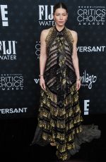JESSICA BIEL at 31st Annual Critics Choice Awards in Santa Monica 01/04/2026