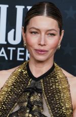 JESSICA BIEL at 31st Annual Critics Choice Awards in Santa Monica 01/04/2026