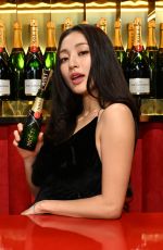 JIHYO at Moet & Chandon at 83rd Annual Golden Globe Awards in Los Angeles 01/11/2026