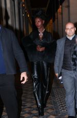 JODIE TURNER-SMITH Leaves Costes Party in Paris 01/26/2026