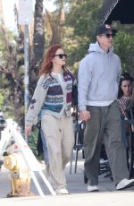 JOEY KING and Steven Piet Out for Lunch in Los Angeles 01/27/2026
