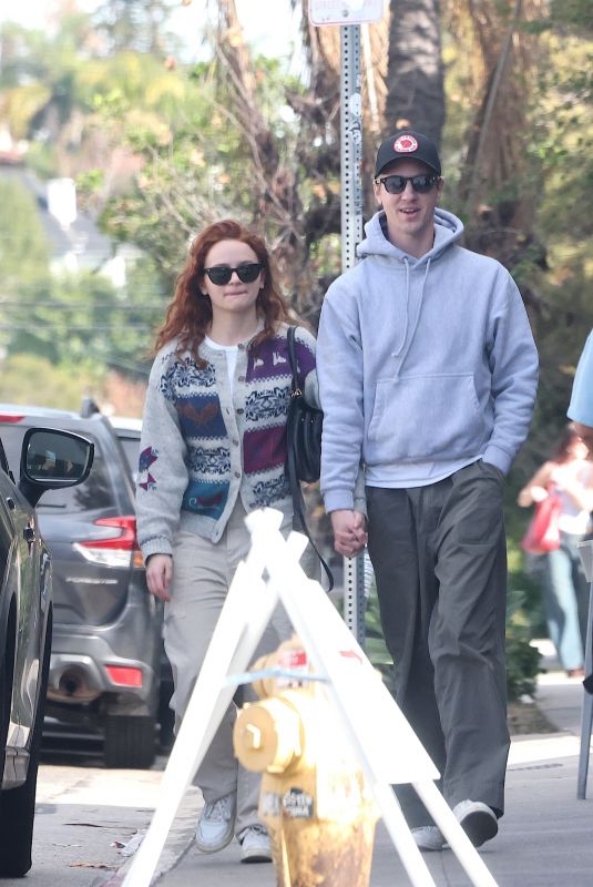JOEY KING and Steven Piet Out for Lunch in Los Angeles 01/27/2026