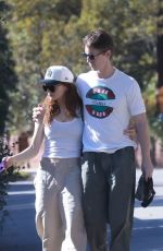 JOEY KING and Steven Piet Walks Their Dog Out in Los Feliz 01/17/2026