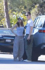 JOEY KING and Steven Piet Walks Their Dog Out in Los Feliz 01/17/2026
