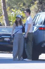 JOEY KING and Steven Piet Walks Their Dog Out in Los Feliz 01/17/2026