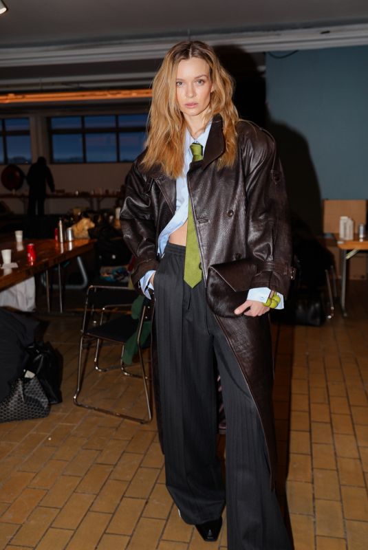JOSPEHINE SKRIVER at Gestuz Fashion Show at Copenhagen Fashion Week in Copenhagen 01/28/2026
