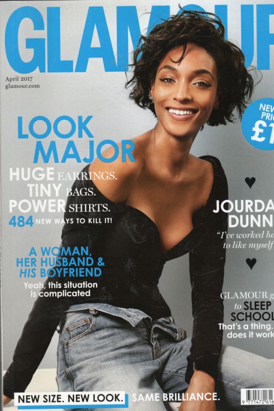 JOURDAN DUNN in Glamour UK, April 2017