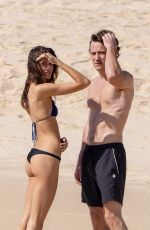 KAIA GERBER in Bikini at a Beach in Cabo 12/31/2025
