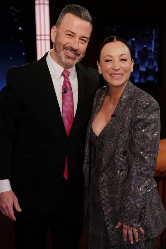 KALEY CUOCO at Jimmy Kimmel Live 01/29/2026