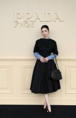 KARINA at Prada Fall/Winter 2026 Menswear Fashion Show in Milan 01/18/2026
