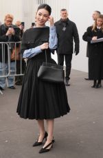 KARINA at Prada Fall/Winter 2026 Menswear Fashion Show in Milan 01/18/2026