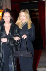 KATE HUDSON Leaves Her Hotel in Paris 01/26/2026