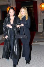 KATE HUDSON Leaves Her Hotel in Paris 01/26/2026
