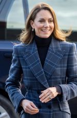 KATE MIDDLETON and Prince William visit Scotland 01/20/2026.