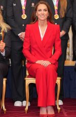 KATE MIDDLETON Hosts Reception for England Women