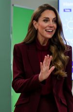 KATE MIDDLETON Visits Charing Cross Hospital in London 01/08/2026