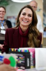 KATE MIDDLETON Visits Charing Cross Hospital in London 01/08/2026