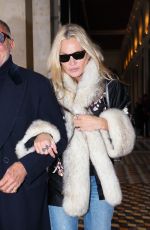 KATE MOSS Out Arrives for Paris Fashion Week 01/27/2026