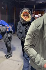 KATHRYN NEWTON at Los Angeles Clippers vs New York Knicks Game at Madison Square Garden in New York City 01/07/2026