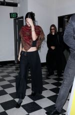 KENDALL JENNER and HAILEY BIEBER Leaves Sushi Park Restaurant in West Hollywood 01/10/2026