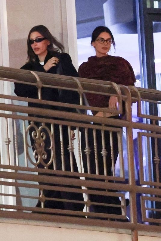 KENDALL JENNER and HAILEY BIEBER Leaves Sushi Park Restaurant in West Hollywood 01/10/2026