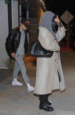 KENDALL JENNER Out for Dinner at Sushi Enya with KYLIE JENNER and Timothee Chalamet in Los Angeles 01/20/2026