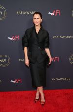 KERI RUSSELL at AFI Awards 2025 at Four Seasons Hotel in Beverly Hills 01/09/2026