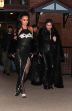 KIM KARDASHIAN Arrives at Kate Hudson