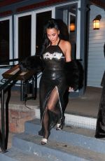 KIM KARDASHIAN Arrives at Kate Hudson
