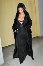 KIM KARDASHIAN Arrives at Vas J Morgan