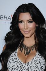 KIM KARDASHIAN at Bravada International Launch Party in Los Angeles 04/07/2010