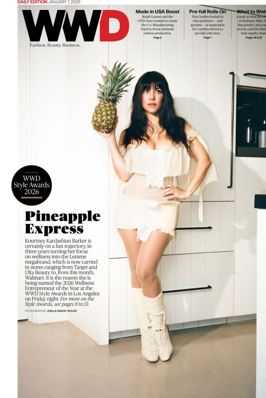 KOURTNEY KARDASHIAN for WWD 01/07/2026