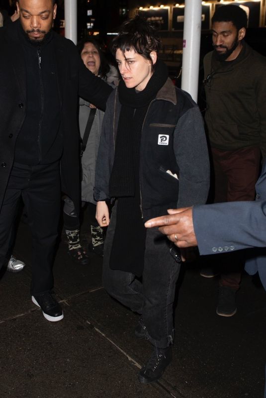KRISTEN STEWART Arrives at The Chronology of Water’s Screening at Angelika Theater in New York City 01/07/2026