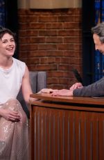 KRISTEN STEWART at Late Night With Seth Meyers 01/05/2026