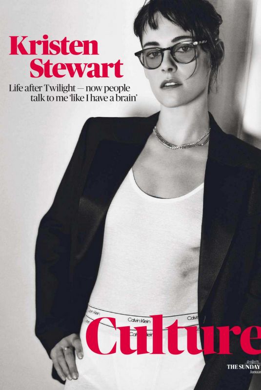 KRISTEN STEWART in The Sunday Times Culture, January 2026