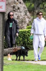 KRISTEN STEWARTand DYLAN MEYER Walking Their Dog Cole in Los Angeles 01/02/2026