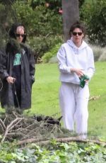 KRISTEN STEWARTand DYLAN MEYER Walking Their Dog Cole in Los Angeles 01/02/2026