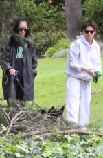 KRISTEN STEWARTand DYLAN MEYER Walking Their Dog Cole in Los Angeles 01/02/2026