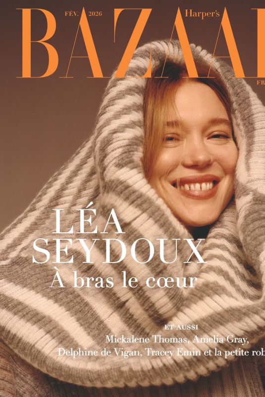 LEA SEYDOUX for Harper
