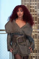 LEIGH-ANNE PINNOCK Visits Empire State Building in New York 01/14/2026 