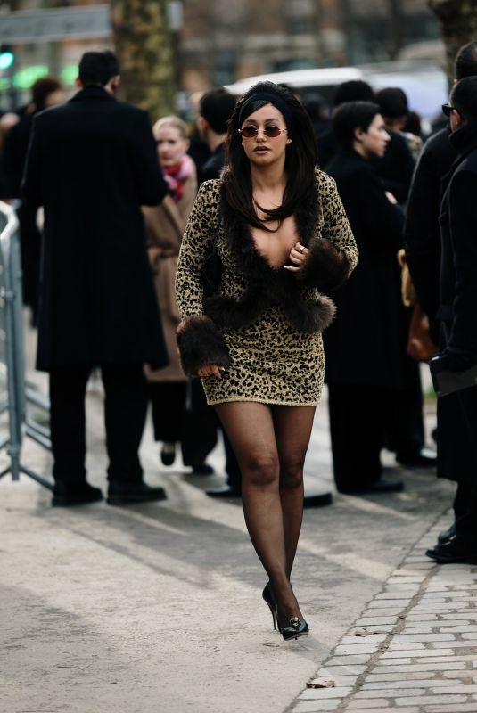LENA MAHFOUF at Valentino Haute Couture Week Spring/Summer 2026 Show at Paris Fashion Week 01/28/2026
