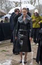 LILI REINHART Arrives at Patou Menswear Fall/Winter 2026-2027 Show in Paris 01/25/2026