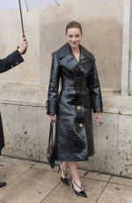 LILI REINHART Arrives at Patou Menswear Fall/Winter 2026-2027 Show in Paris 01/25/2026
