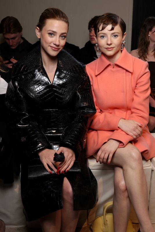 LILI REINHART at Patou Menswear Fall/Winter 2026-2027 Show at Paris Fashion Week 01/25/2026