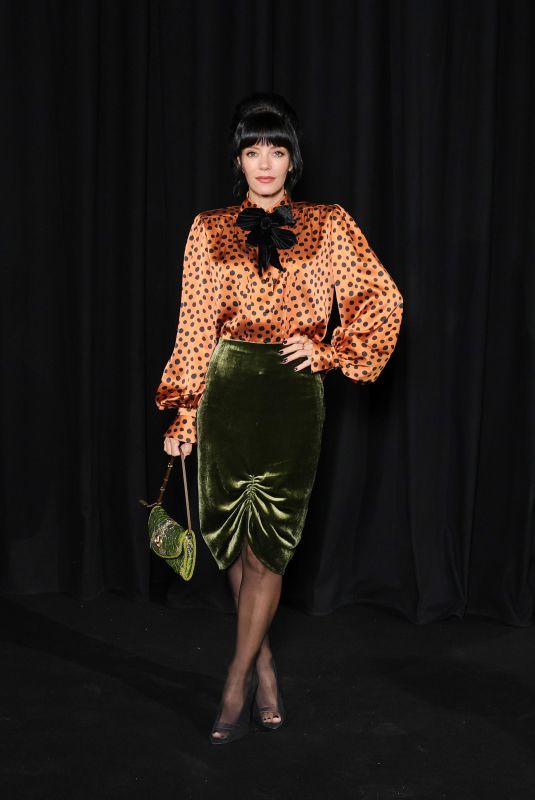 LILY ALLEN at Valentino Haute Couture Week Spring/Summer 2026 Show at Paris Fashion Week 01/28/2026